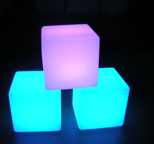 outdoor color change Remote Control LED Cube Chair