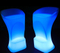 color changes Glow High Bar Stool with LED Lights 