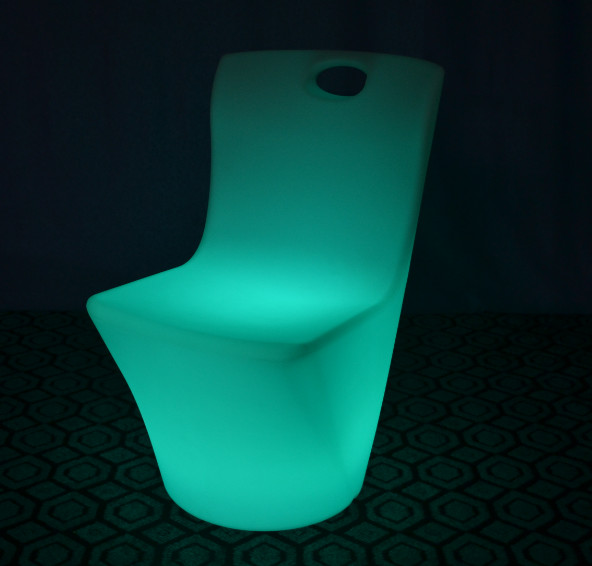 outdoor Waterproof LED Glowing Dinner Chair