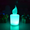 PE Rechargeable outdoor RGBW LED candle Light 